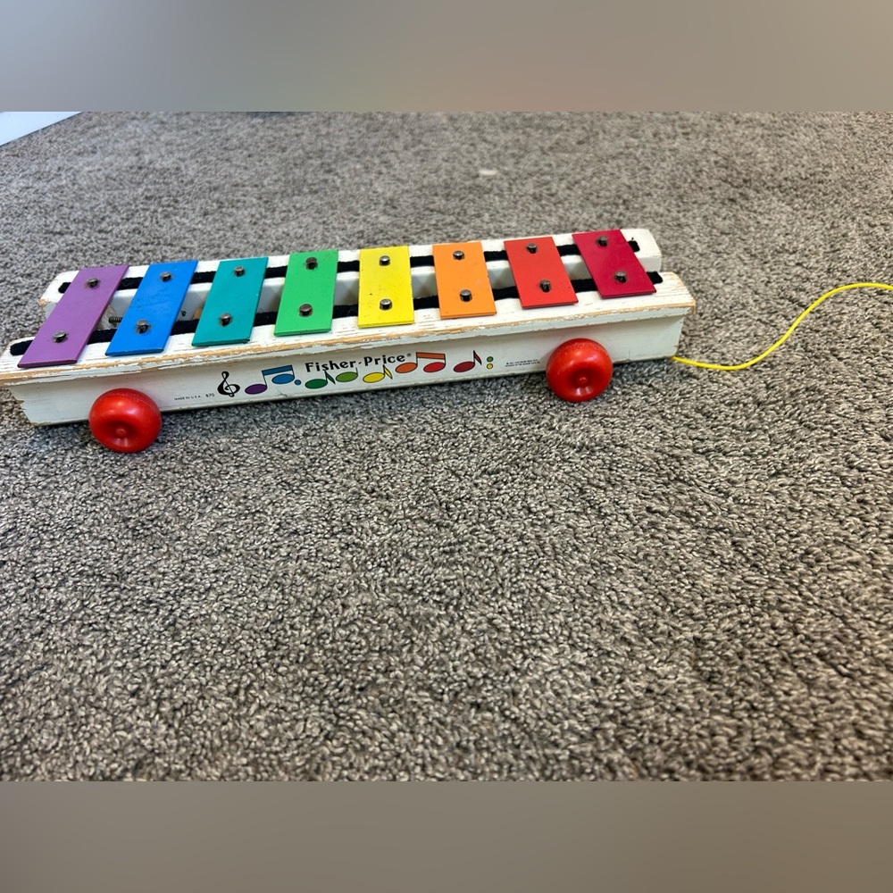 Fisher-Price Multicolor Xylophone Pull Toy